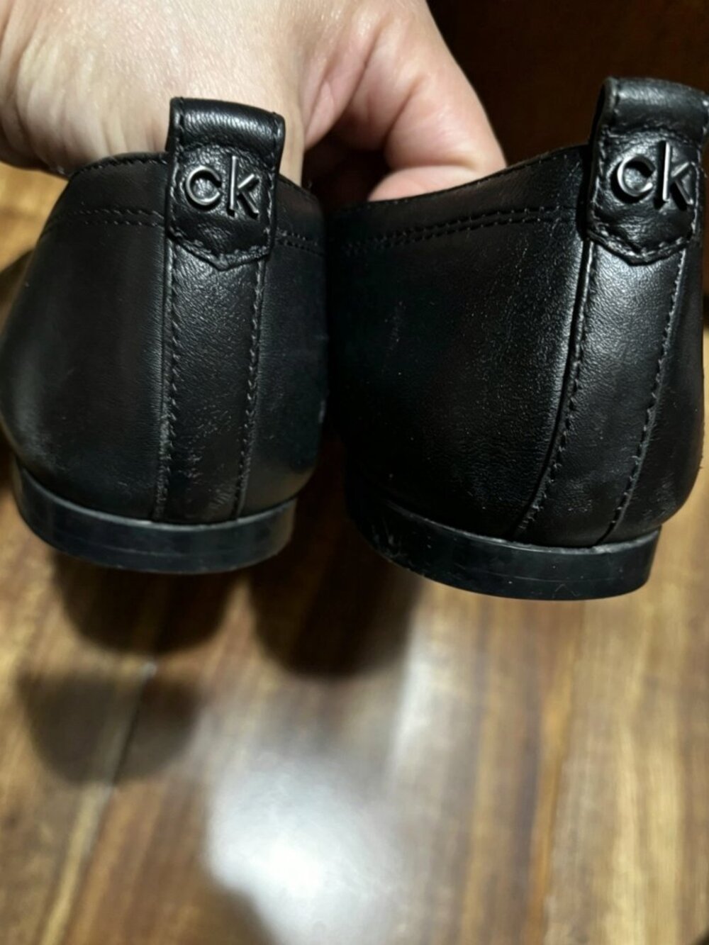 Calvin Klein Black Dressy Sandals - size 7 - Picture 5 of 6
